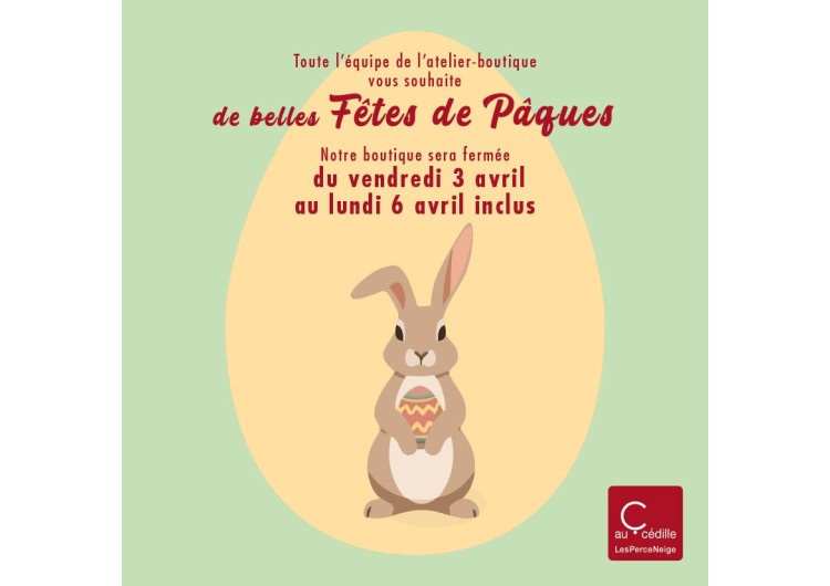 Fermeture de Pâques